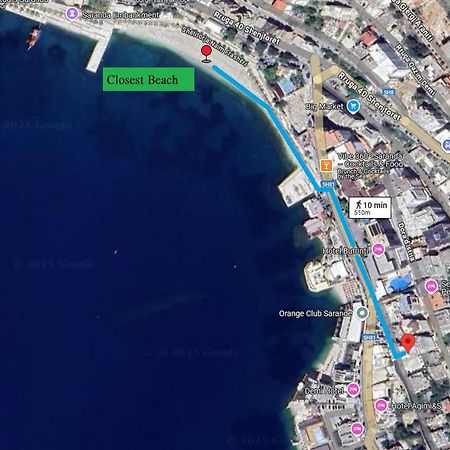 Cozy Sea View Apartment K4 Saranda Extérieur photo